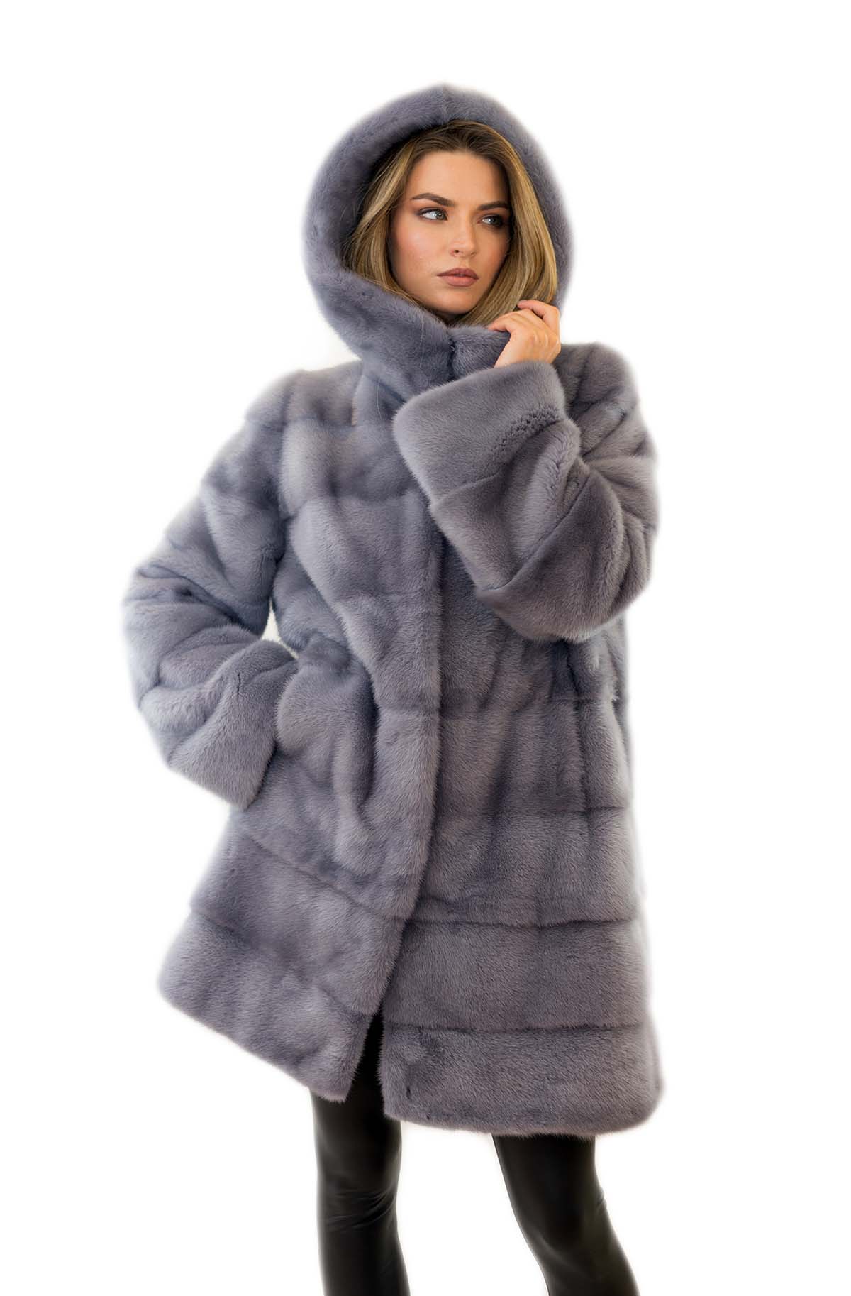 Pelzjacke Pelz Pelz Mantel Pelzmantel Felljacke Echtpelz Jacke