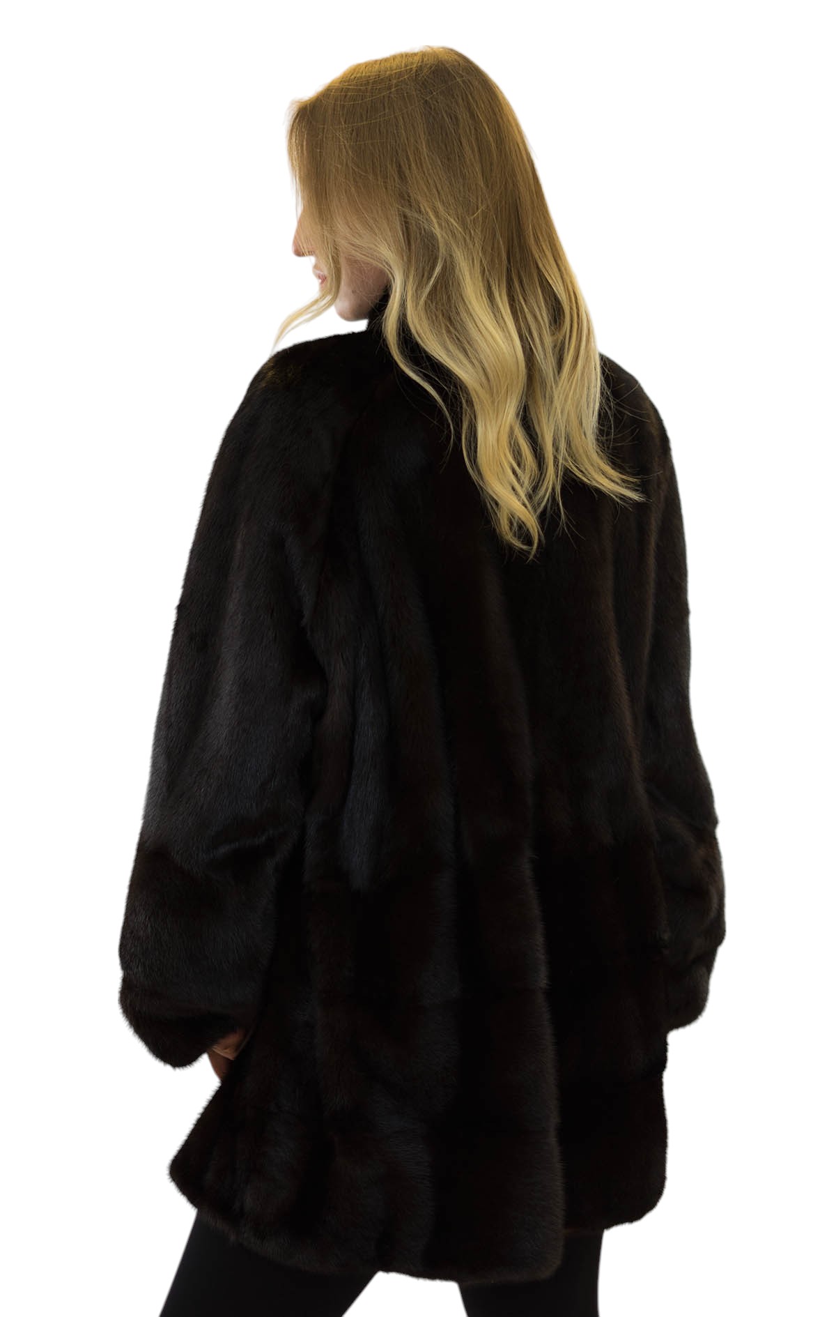 Winterjacke Anja aus Nerz mit Echtpelz