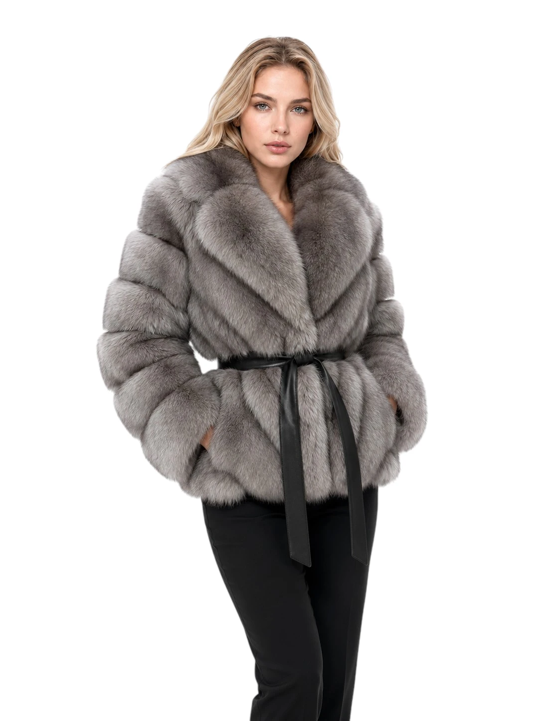 Echtfelljacke Embla aus Fuchs