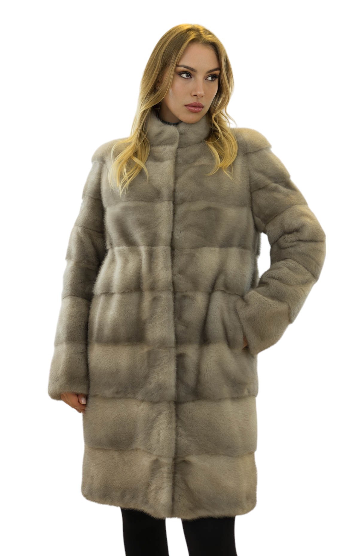 Nerzmantel wandelbar zur Nerzweste Nerzjacke