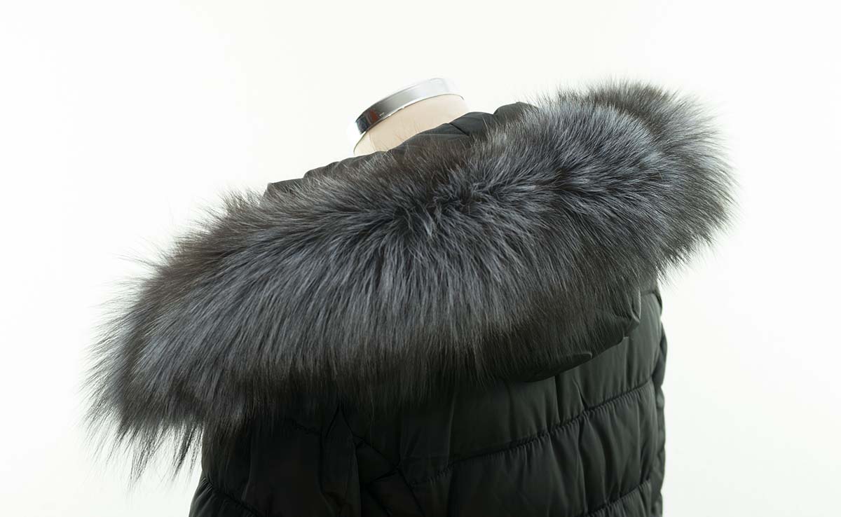 Pelzkragen Silber 4