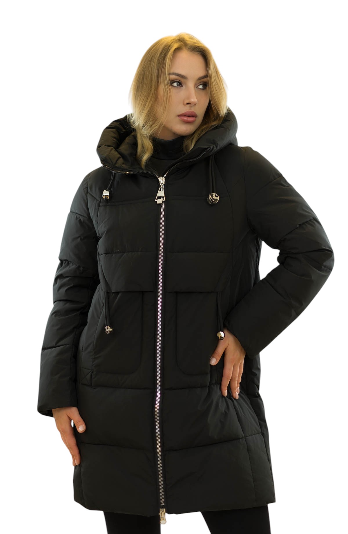 Mira Damen Winterjacke in Steppoptik wetterfest & leicht