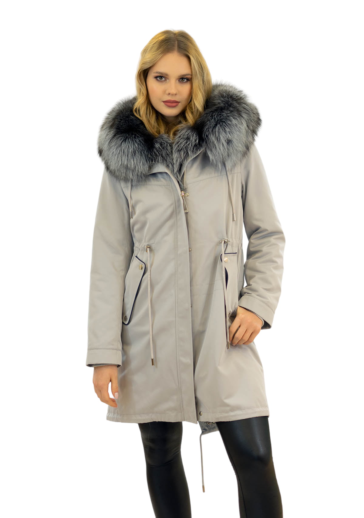 Damen Parka mit Fell Winterparka mit Fell Parka mit Fell