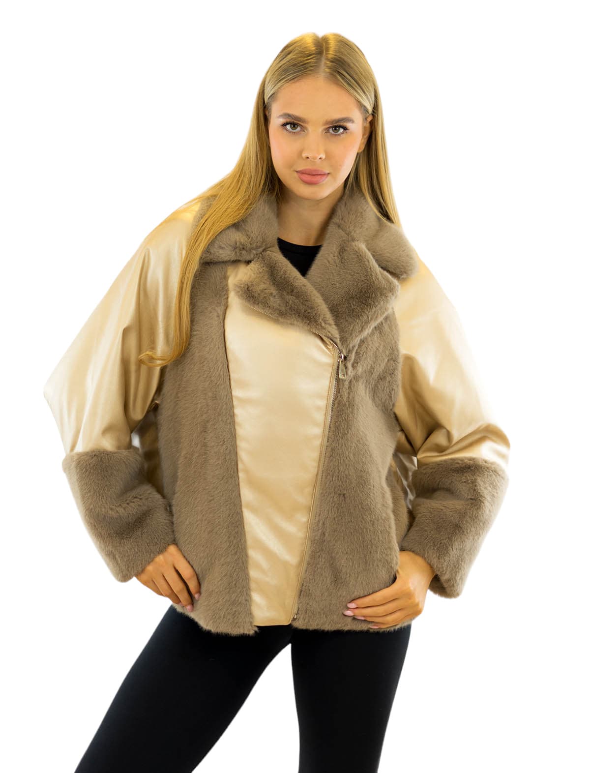 damenjacke eco lederjacke kunstlederjacke winterjacke kunstleder herbstjacke