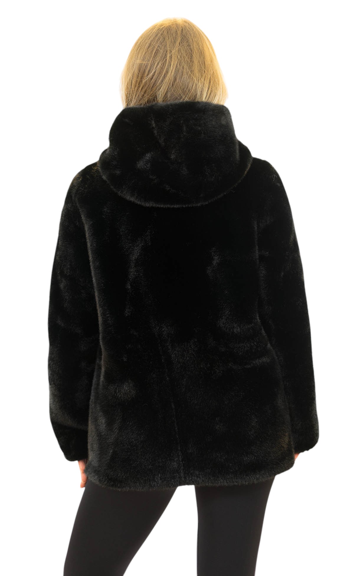 Damenjacke Kunstlederjacke Kunstleder