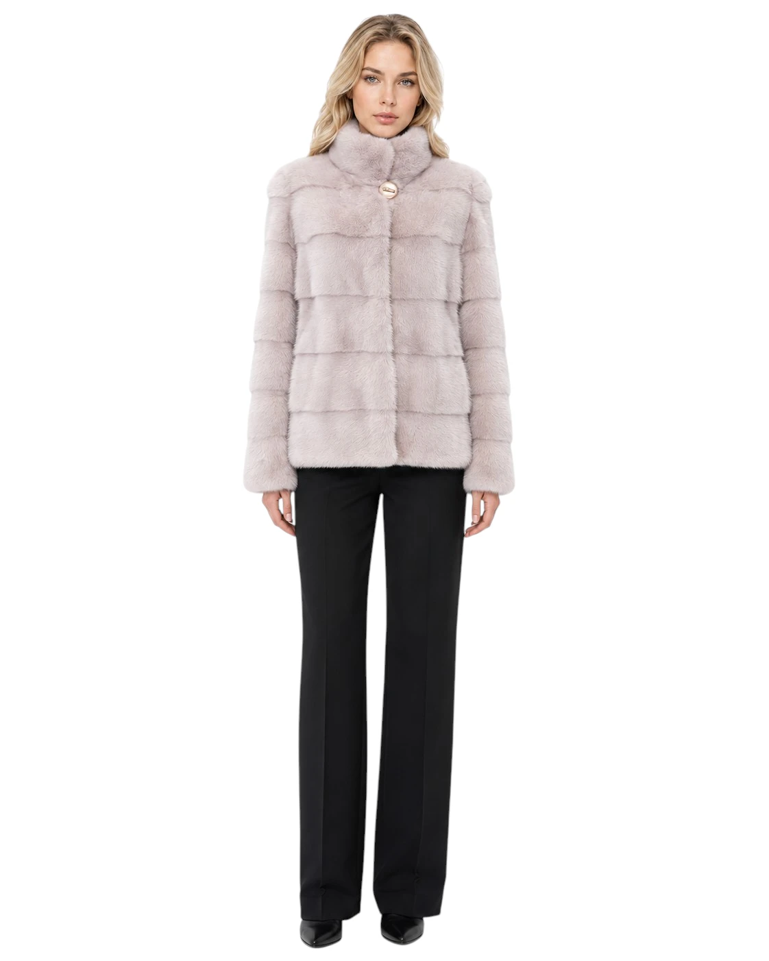 Nerzmantel Clarissa wandelbar zur kürzeren Nerzjacke