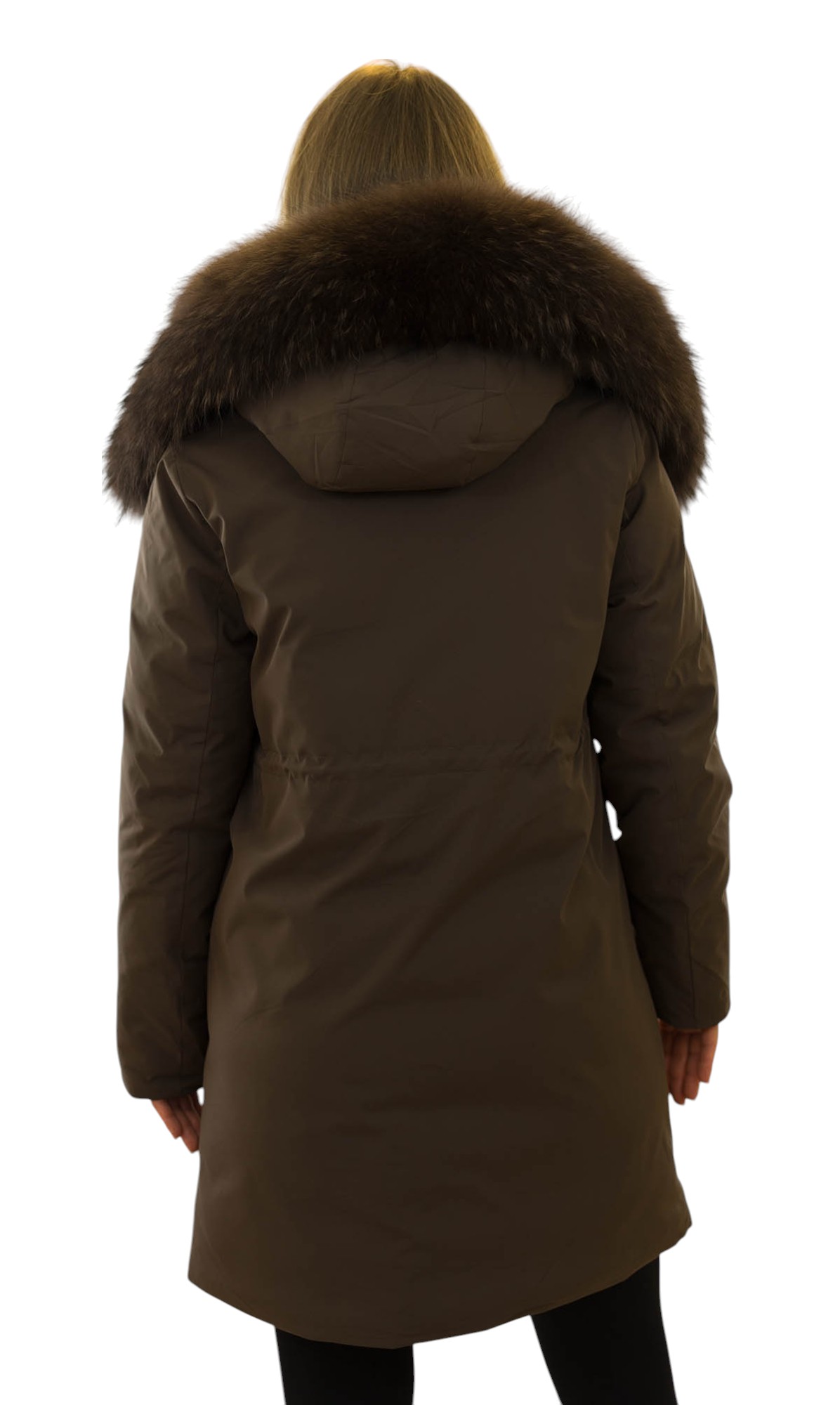 Echtpelzparka mit abnehmbarem Pelz Finnraccoon