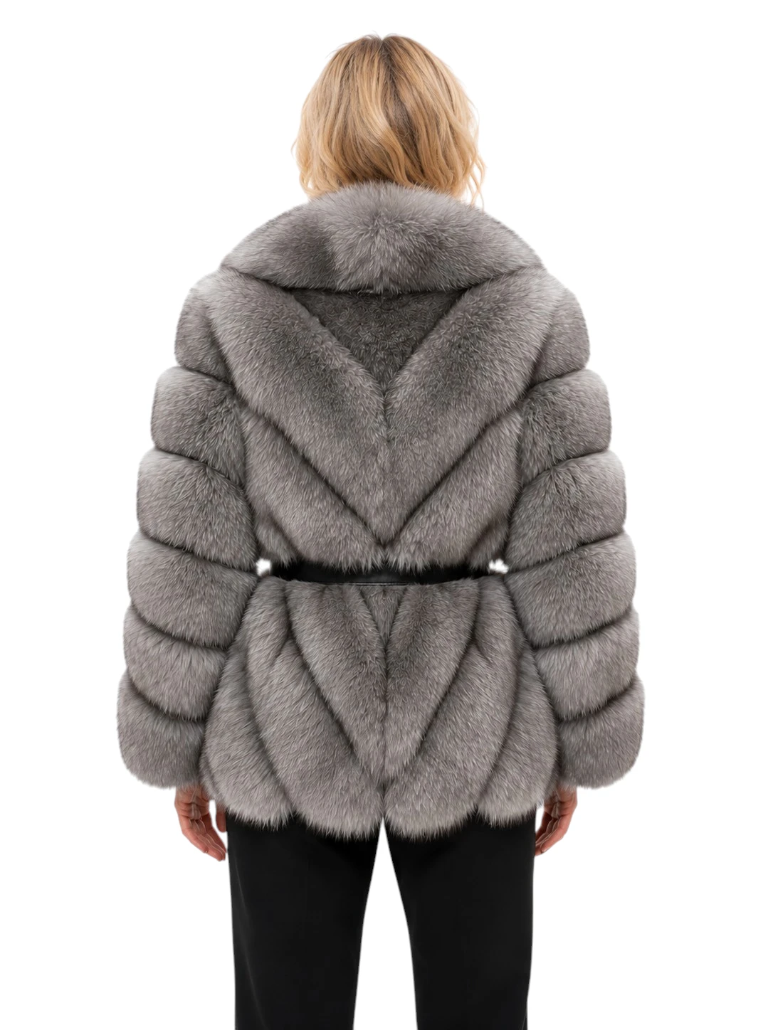 Fuchsjacke Embla für Damen aus echtem Fuchsfell