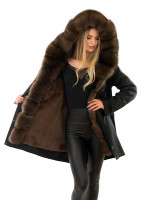 Damen Parka mit Echtpelz Winterparka mit Fell Parka mit Fell Damen Parka mit Echtpelz Winterparka mit Fell Parka mit Fell