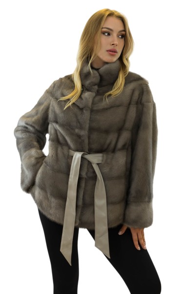  Echtfelljacke Bella mit klassischem Schnitt