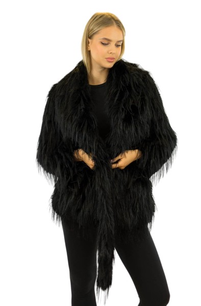 Pelzjacke aus Kunstpelz Kunstfell Faux Fur Jacket