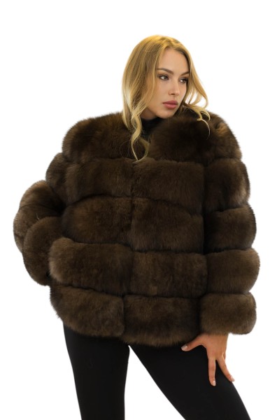 Luxus Damenjacken aus Echtpelz Fuchsjacke & Pelzmode