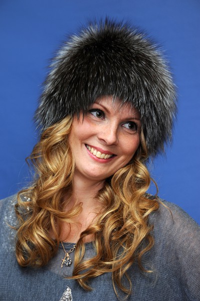 Pelzmütze Rosa